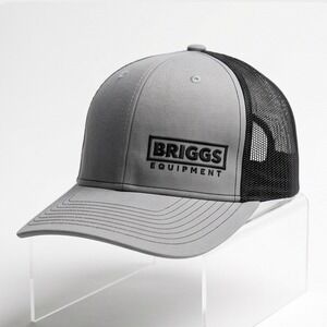 Briggs Equipment Trucker's Hat Port‎ Authority Mesh Snapback OS